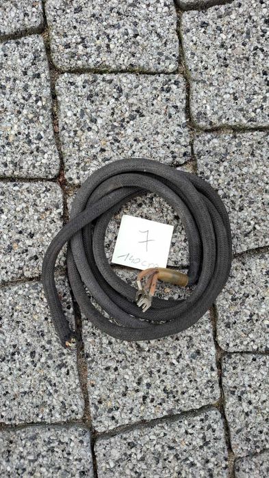 komplet starych kabli telefonicznych w oplocie