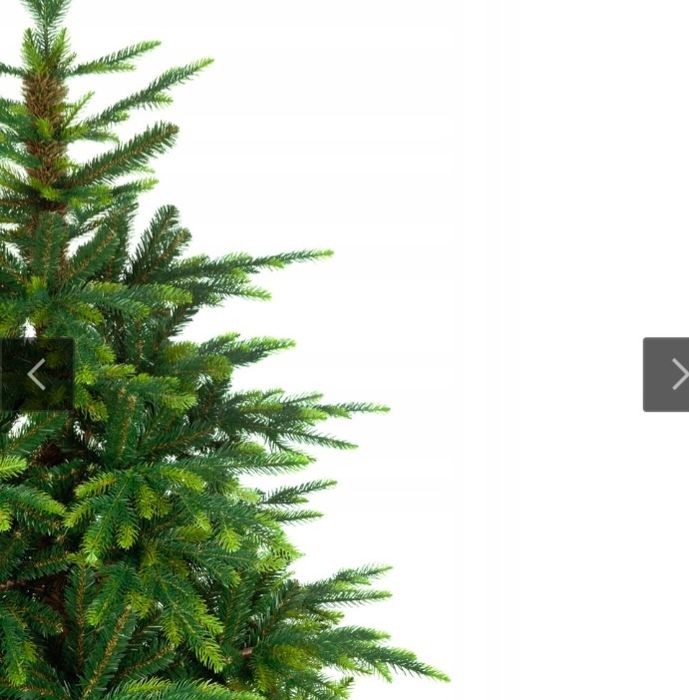 Choinka sztuczna Świerk PE Alaska 180 cm *Erbis