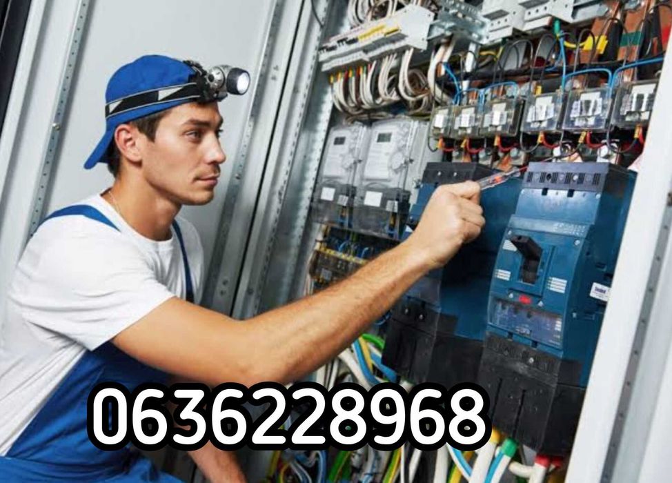 Электрик.Монтаж розеток, люстр,солнечных панелей,инверторов,штробление