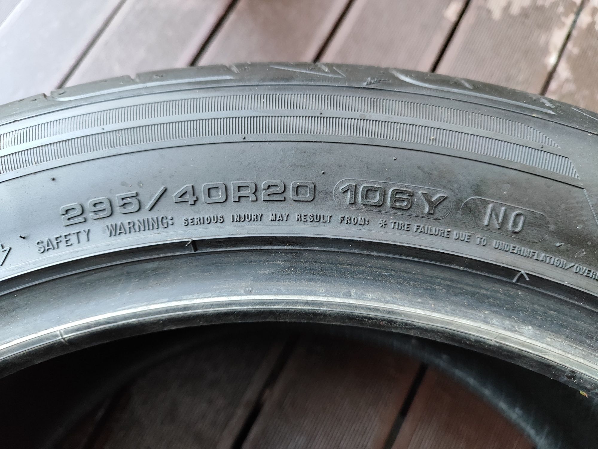 Opony 295/40R20 106Y Good Year Eagle F1