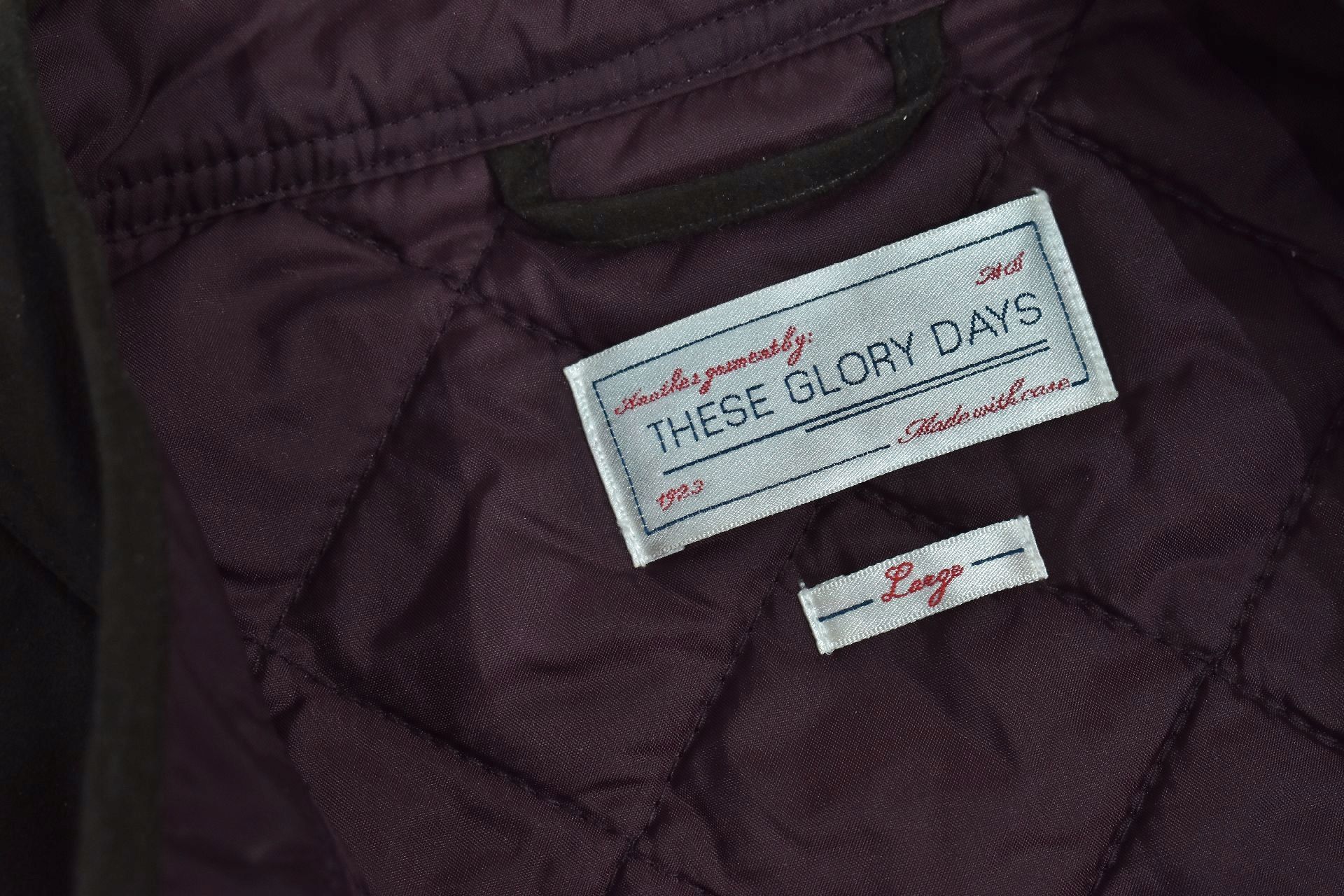 These Glory Days Ocieplana Pikowana Kamizelka Męska L