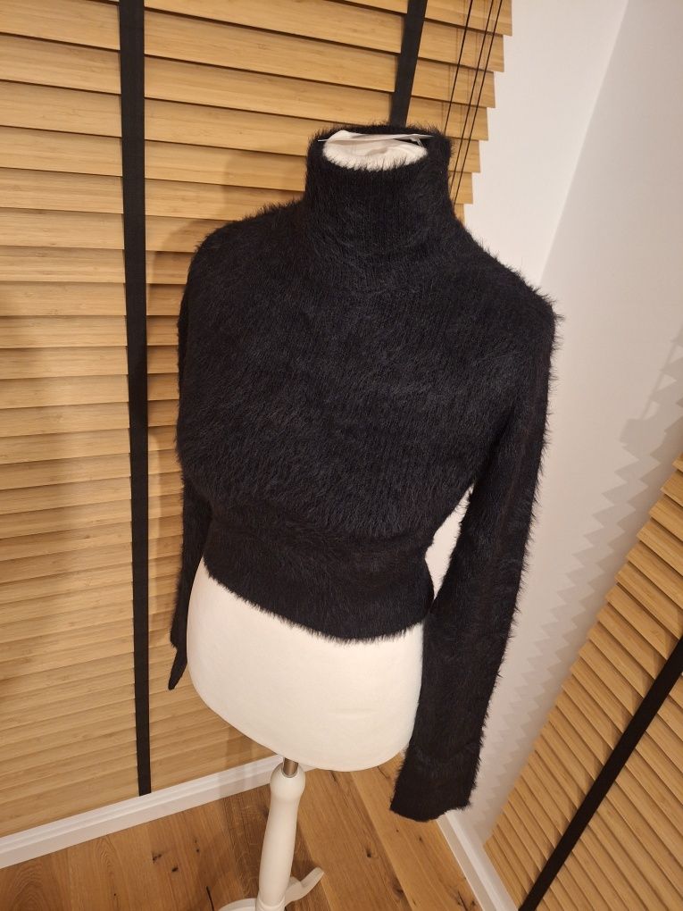 Monki, damski sweter golf, r. S