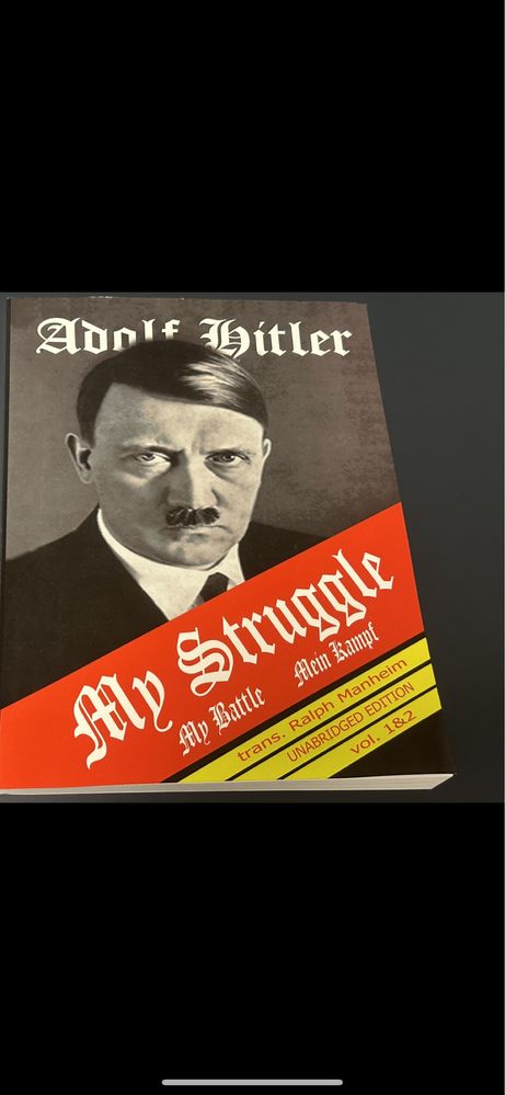 adolf hitler my struggle livro.