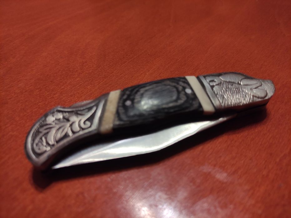 Nóż składany scyzoryk myśliwski wędkarski uniwersalny kolekcjonerski