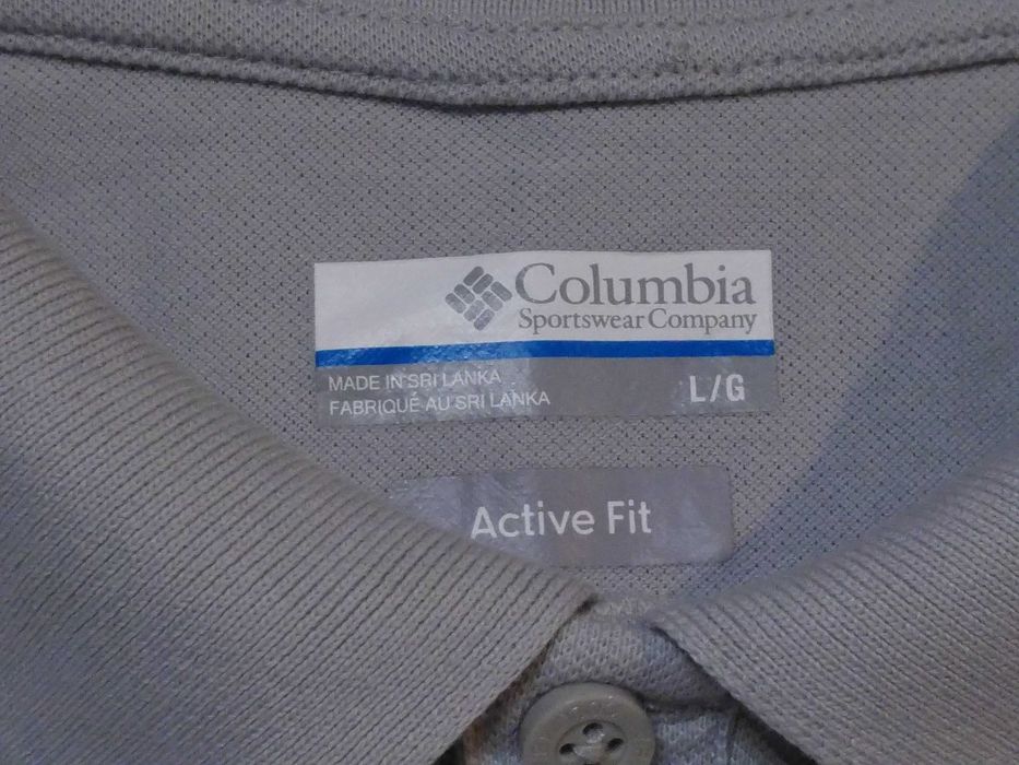 koszulka męska, polo bawełniane Columbia