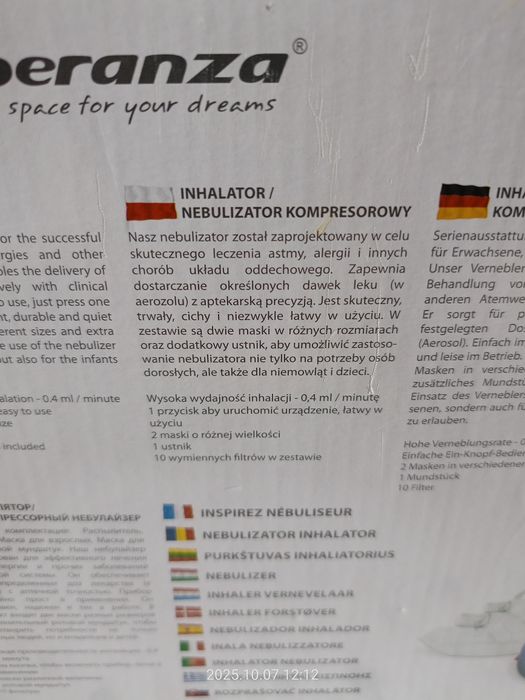 Nebulizator inhalator krówka