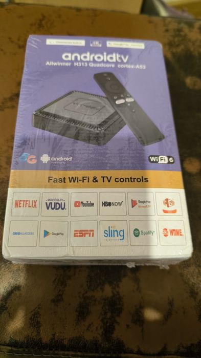 Box Android 8Gb 128Gb selada