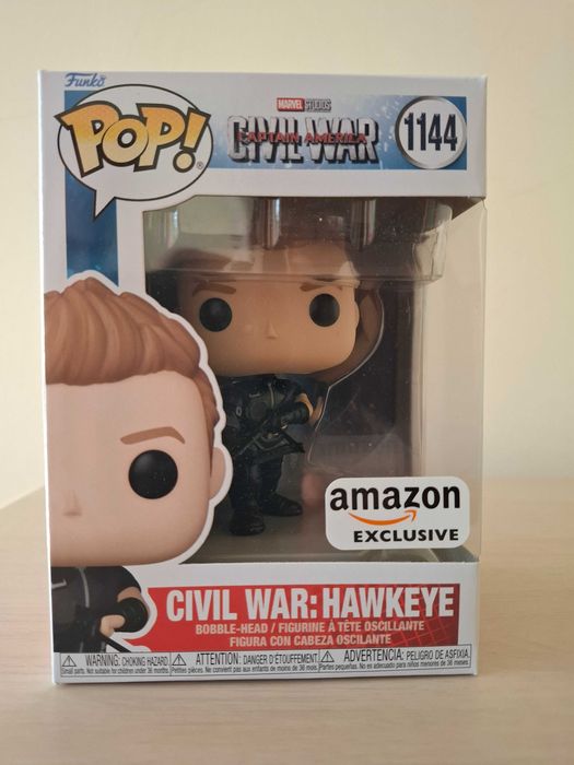Funko pop 1144. Civil War Hawkeye. Amazon Exclusive