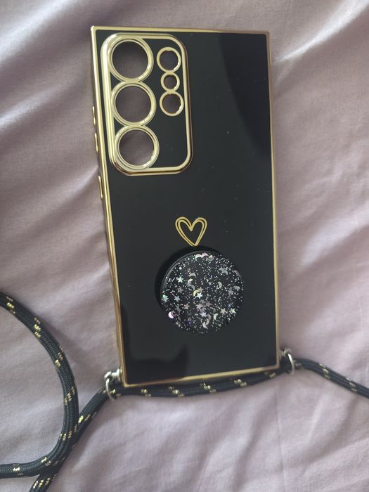 Pokrowiec, etui +pop+smycz Galaxy S24 Ultra.