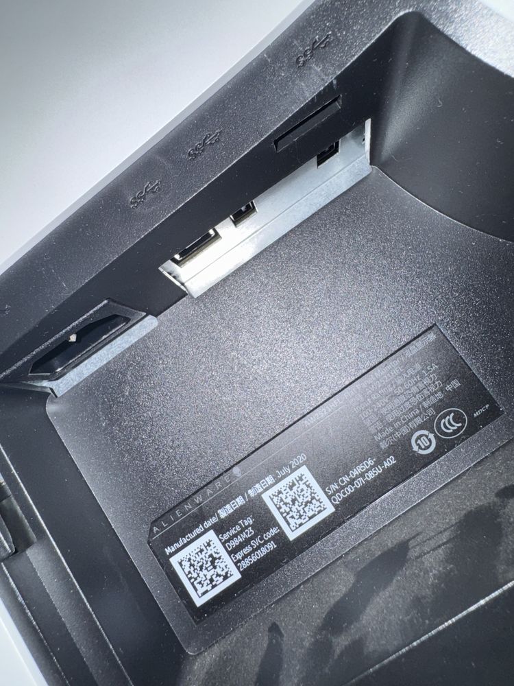 REZERWMonitor 24,5 cale 240Hz Alienware AW2521HFL Z uchwytem ba biurko
