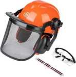 kask hełm ochronny GUARDLEAD C009R do prac leśnych