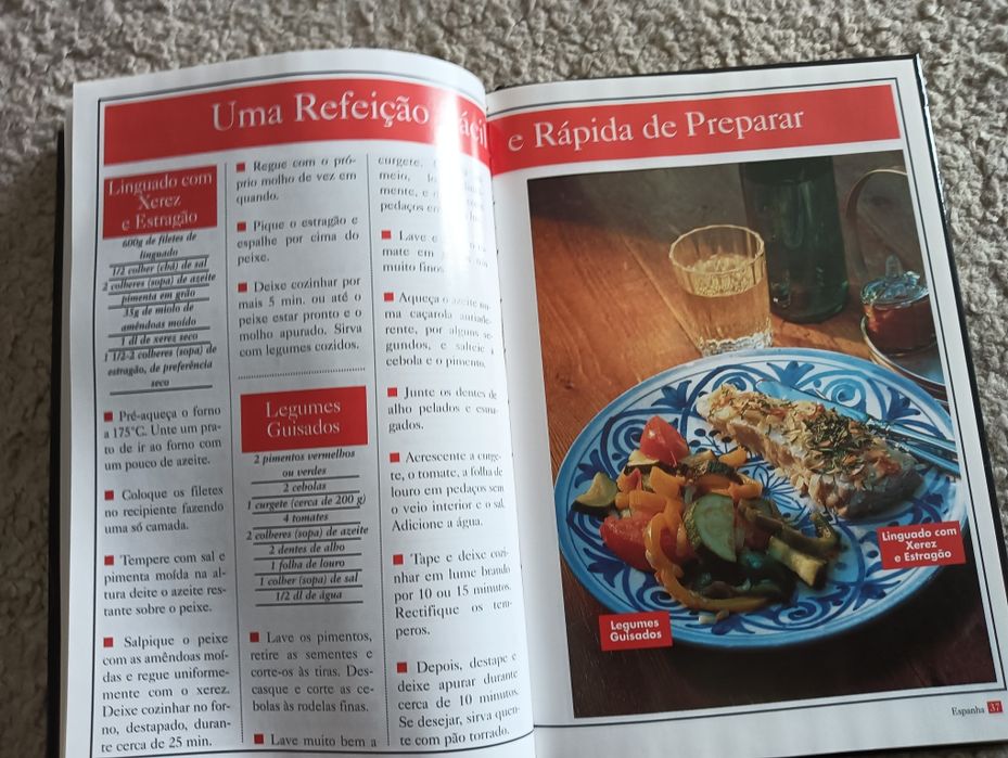 ESPANHA -Coleção As melhores receitas internacionais 			Como Novo!