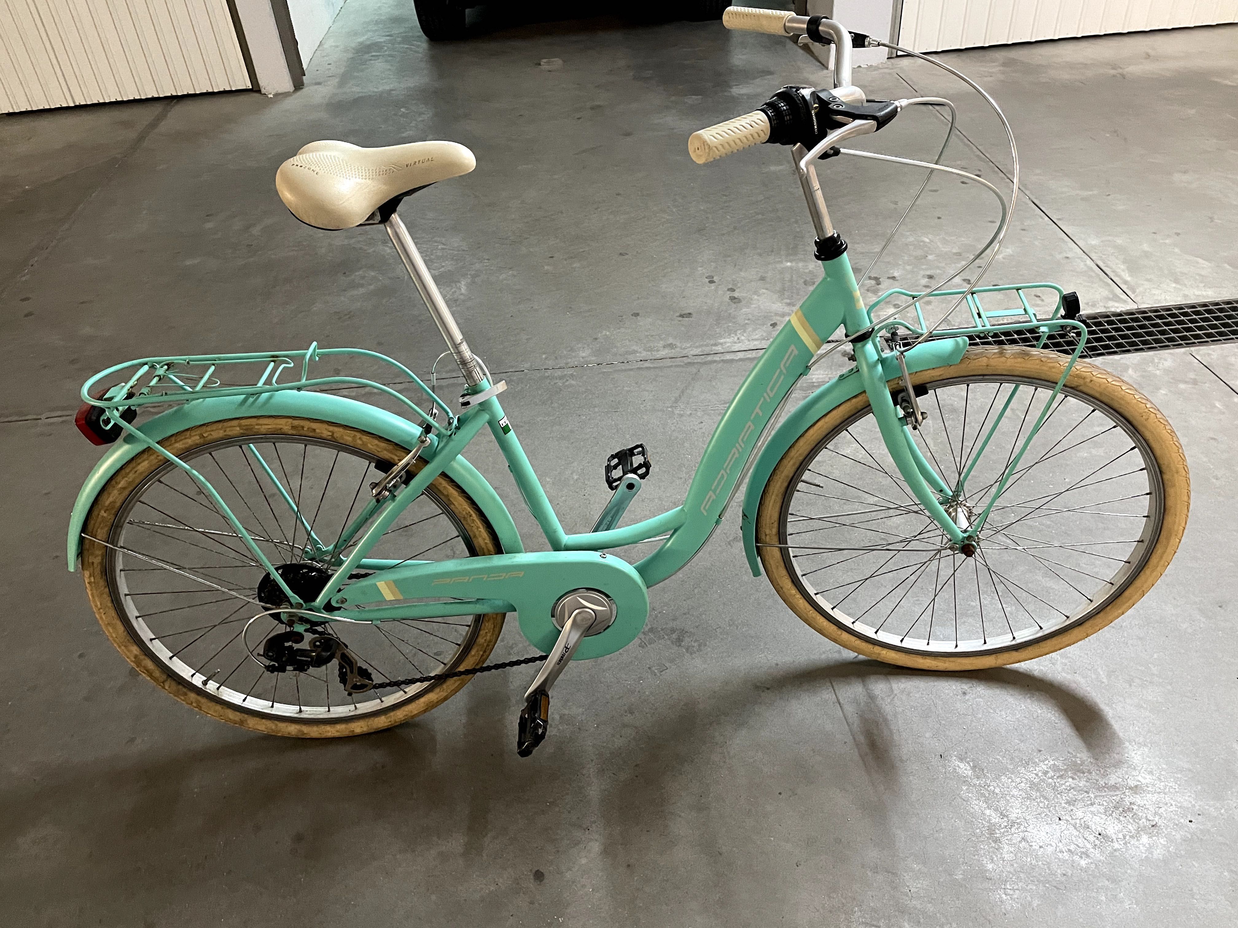 Bicicleta italiana Retro Lady Adriatica