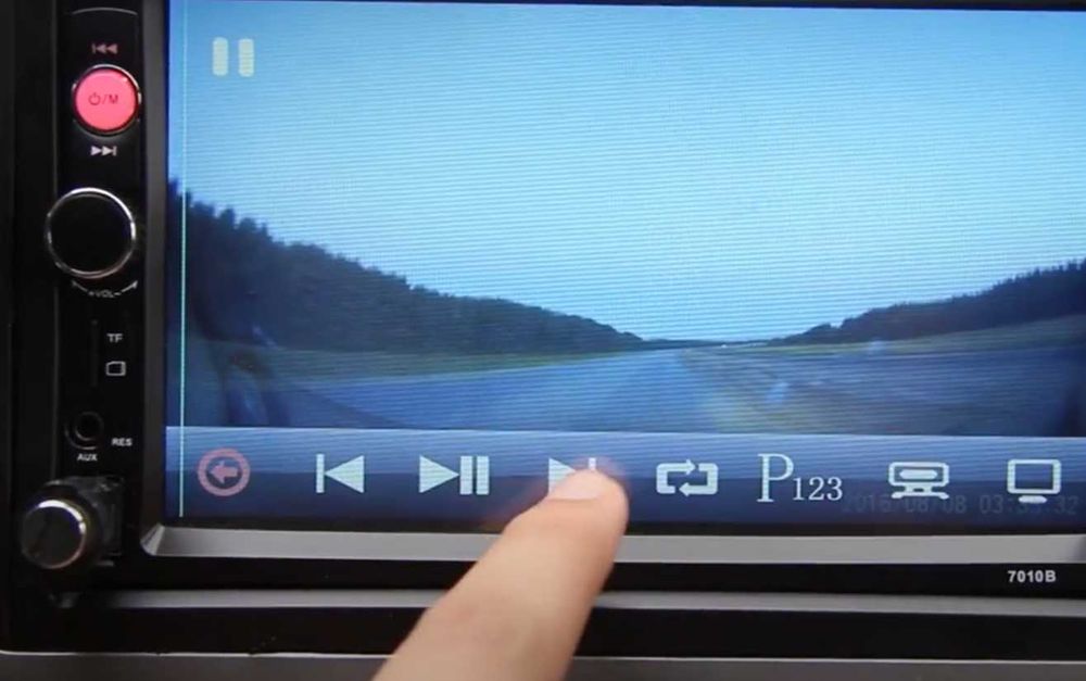 Автомагнітола pioneer 2din mp5,магнитола с сенсорным экраном,пульт