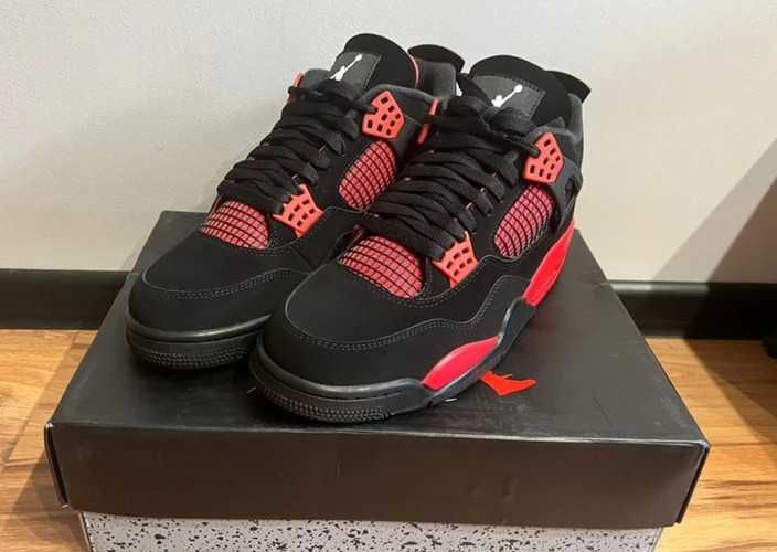 Jordan 4 Retro Red Thunder R.43