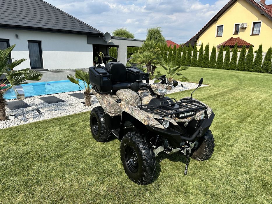 Yamaha Grizzly 700 Camo wersja limited 900km stan nówka folia ppf