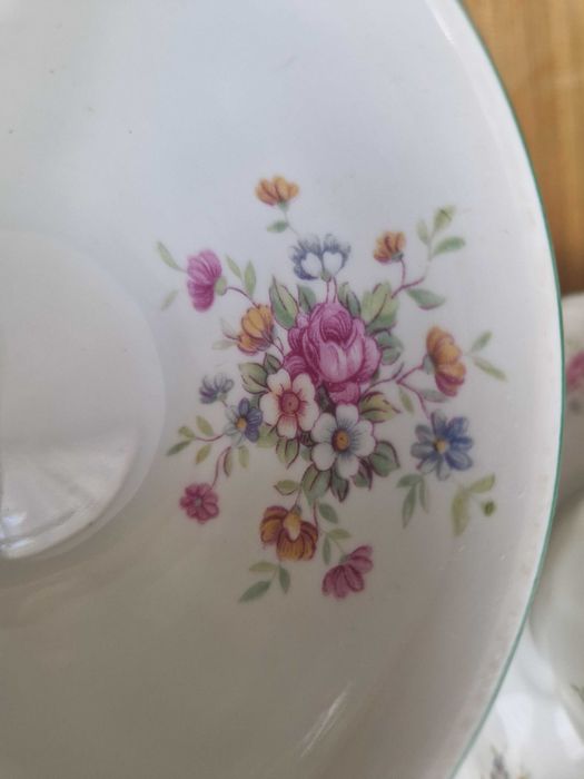 Porcelana Tielsch Wałbrzych - 6-osobowy zestaw kawowy