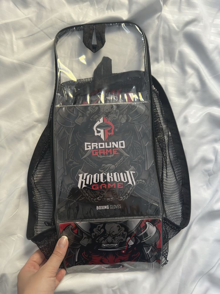 Rękawice bokserskie ground game demon oni Japan