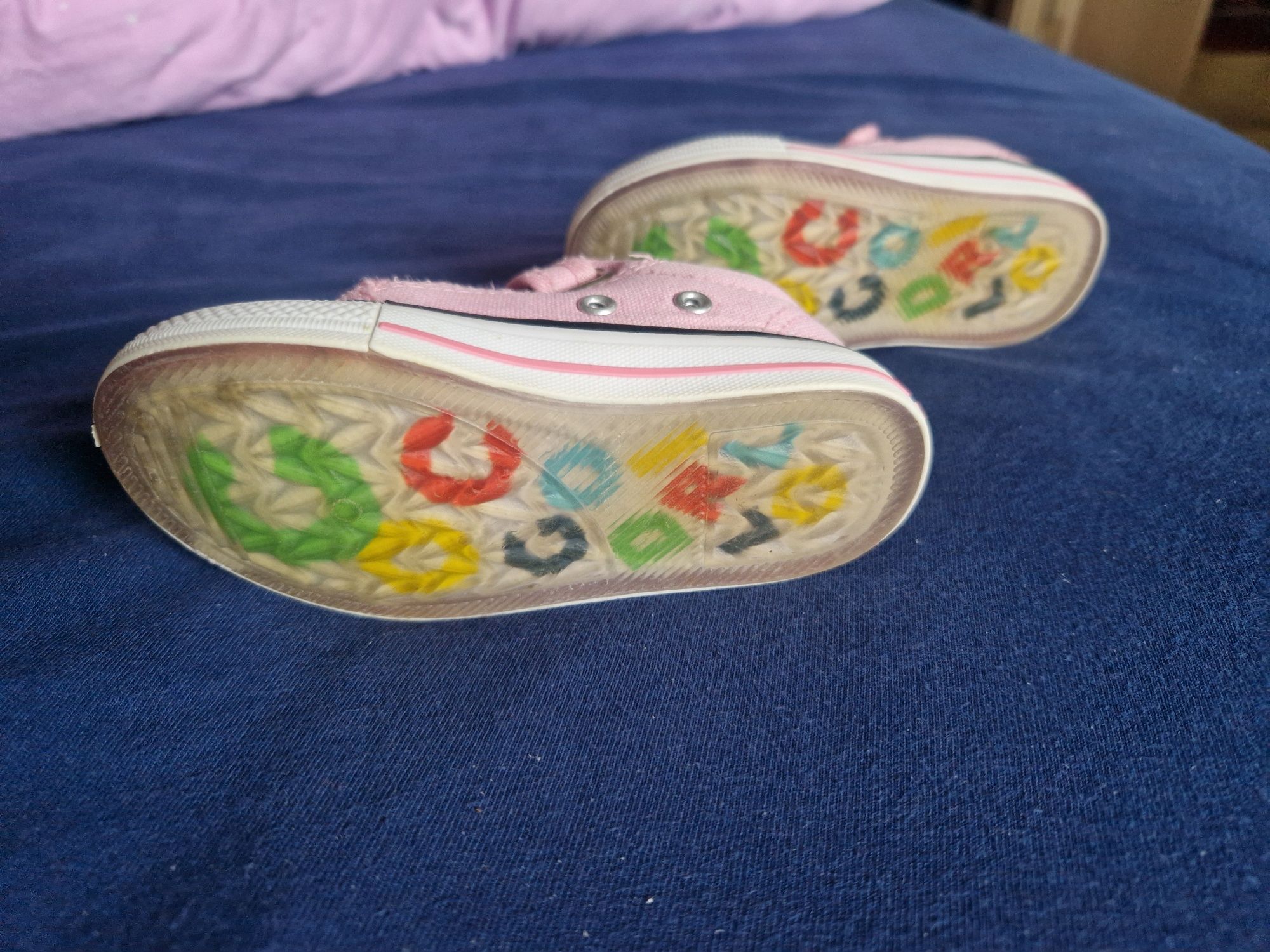 Trampki cocodrillo różowe 24