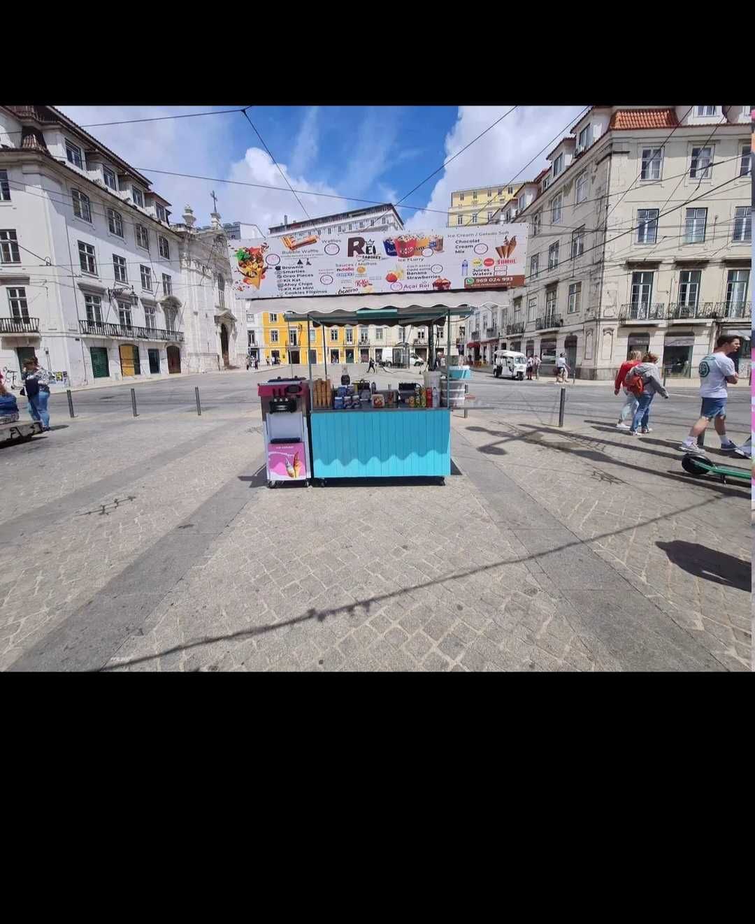 Carrinho para eventos Gelados/comida/bebidas e muito mais