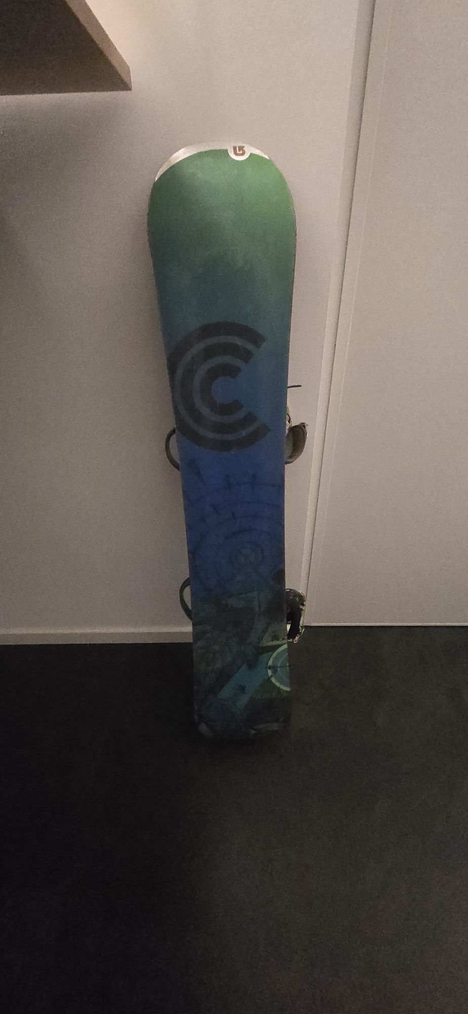 Snowboard burton custom 154