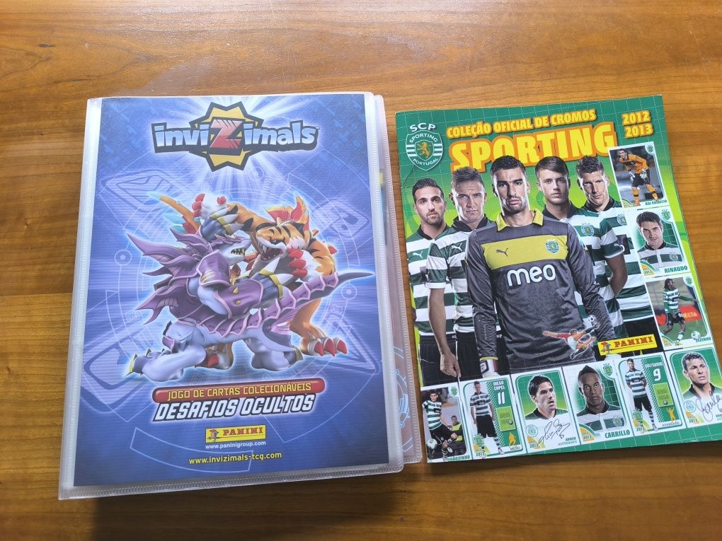 Coleção invizimals Panini