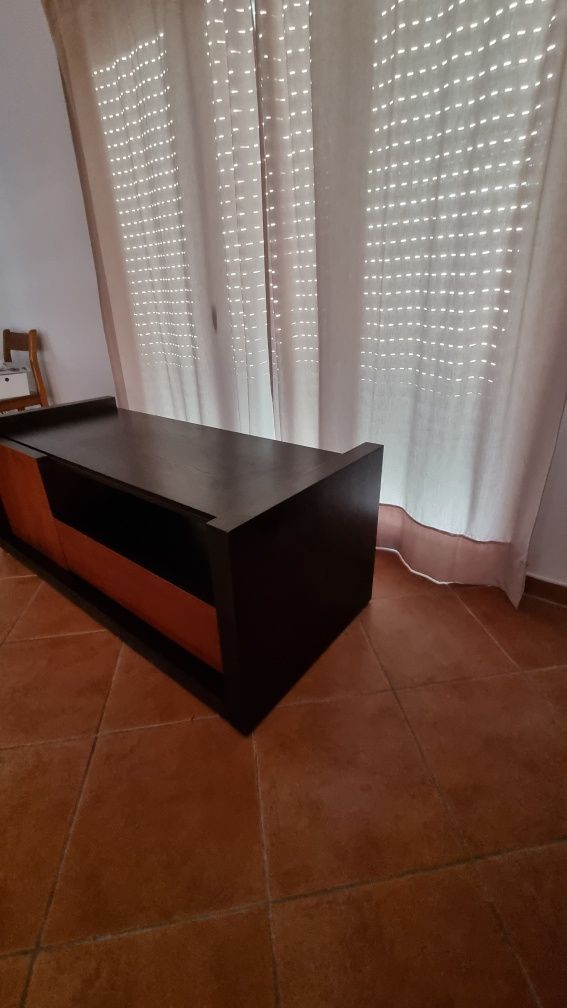 Móvel TV madeira maciça cerejeira