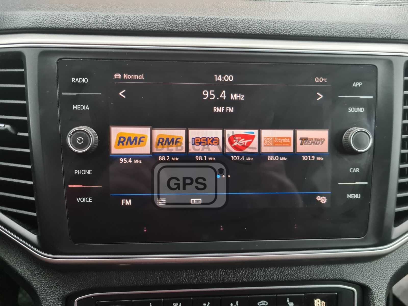 Polskie Menu Lektor Volkswagen VW Mib 2 MST2 Konwersja USA-EU Mapa2025