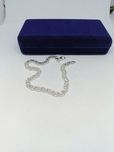 Srebrna bransoletka splot euro długość 20,5cm, srebro 925