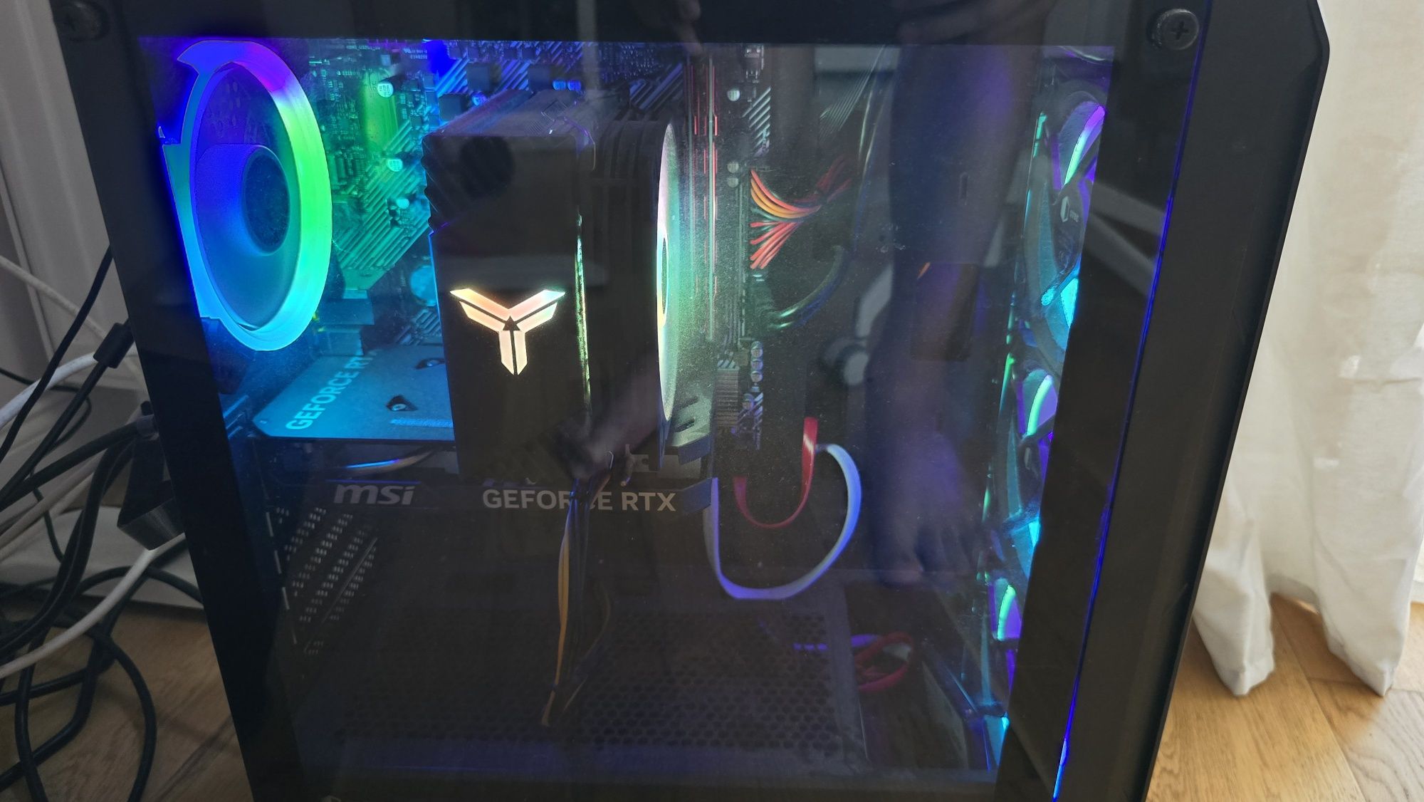 Komputer RTX4060 Ryzen 5 5500 (6/12) 32gb ddr4 3tb ssd