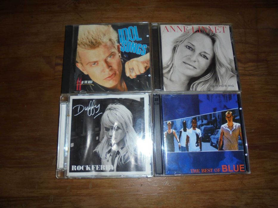 4 CD Idol ,Anne Linnet, DUFFY Rockferry, The Best OF Blue Zestaw nr 27