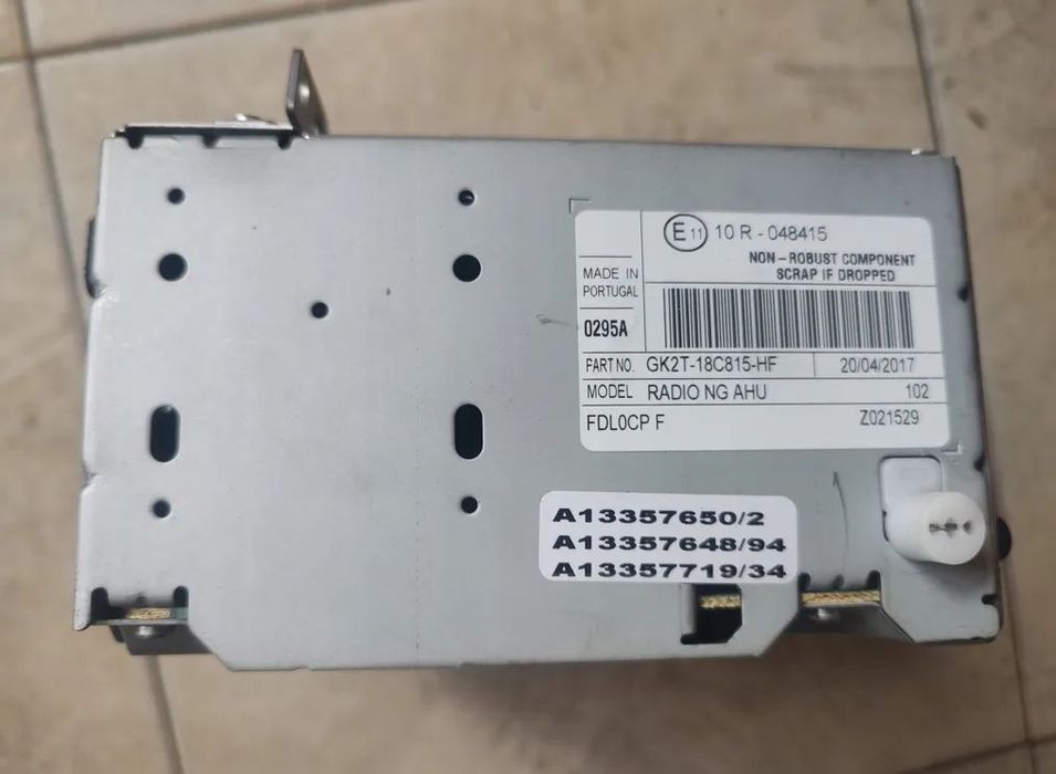 FORD TRANSIT MK8 CD RADIO NAVI GK2T18C815HF
