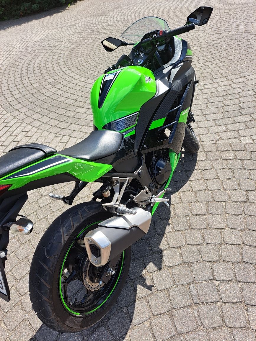Kawasaki Ninja 300 ABS, 440km przebiegu