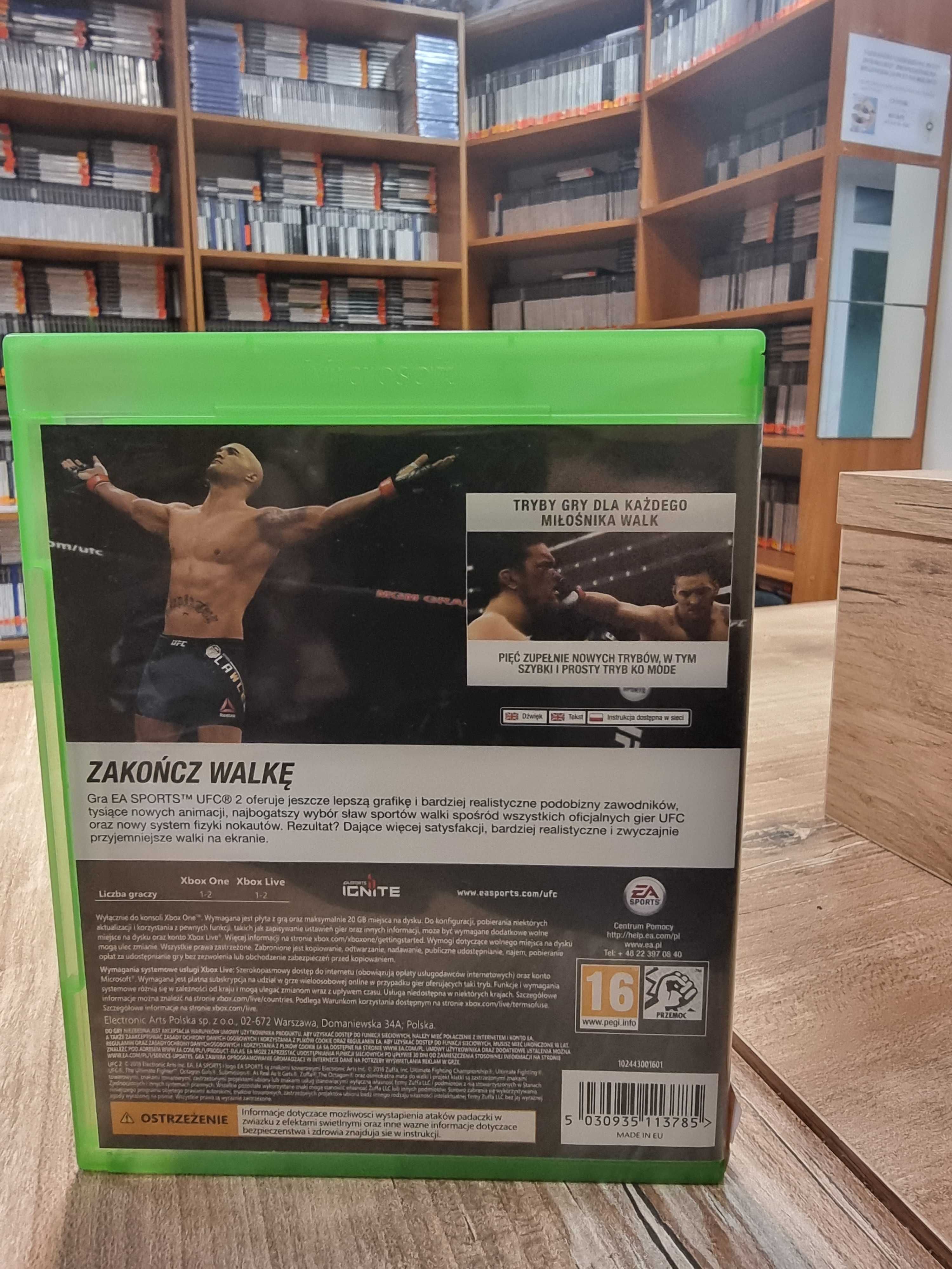 UFC 2 XONE SklepRETROWWA 2 Osoby Wysyłka Wymiana