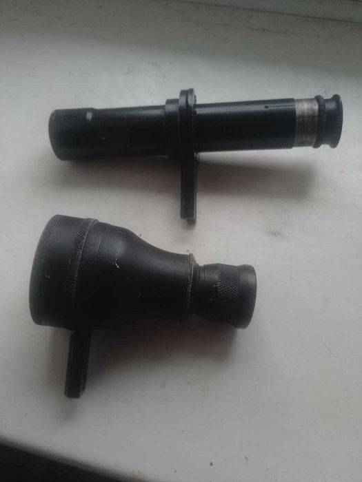 Визиры. Видоискатели. Астрономическая и Галлилеева труба на секстант.