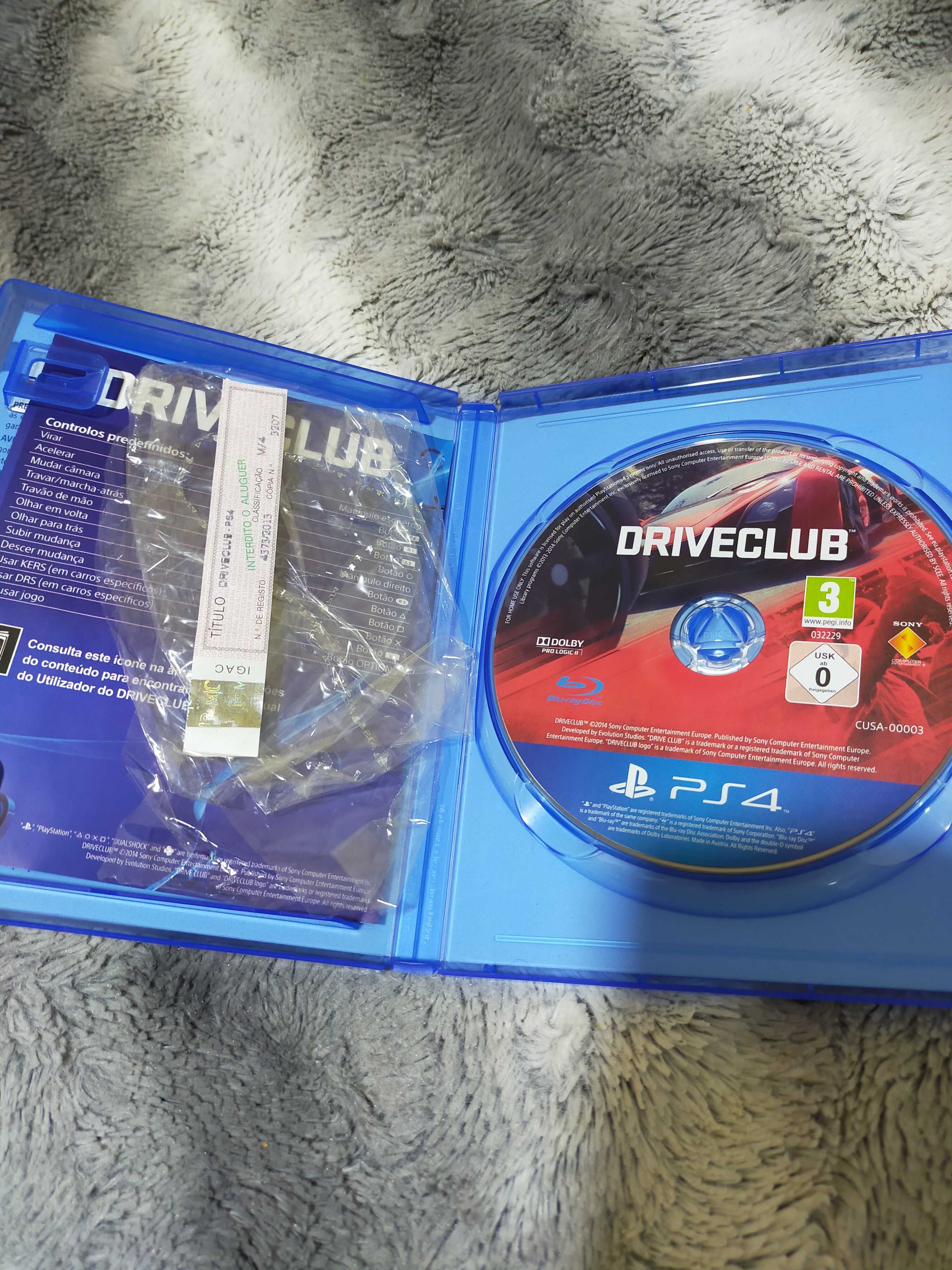 Jogo PS4 Drive Club