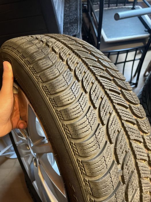 5x100 Opony zimowe z alufelgami R15