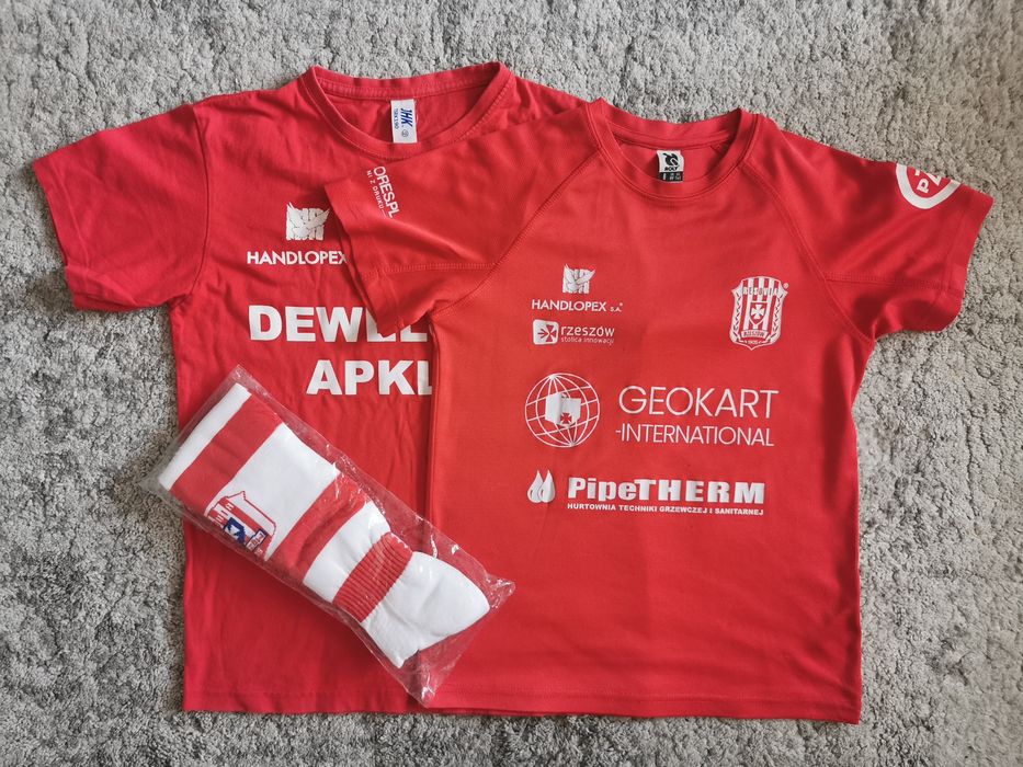 Koszulka treningowa SMS Resovia + nowe getry i koszulka gratis