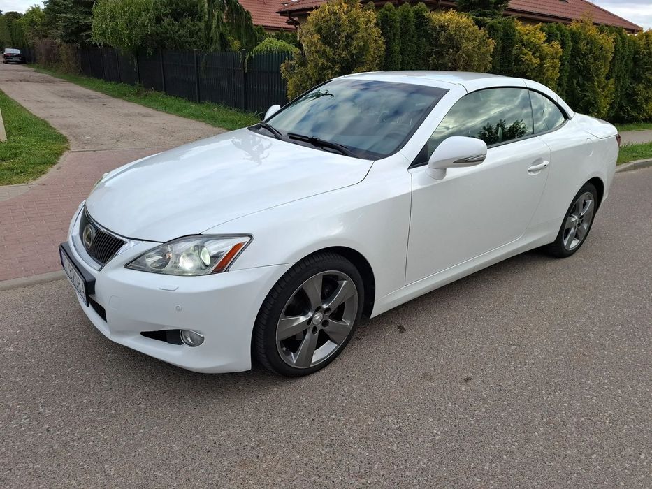 Lexus IS IS250C Europa Mark Levinson Bogate wyposażenie Zamiana