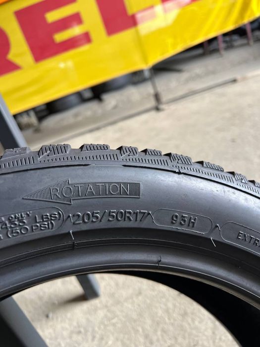 Шини 205/50 r17 Michelin Alpin 5 4шт зима 2019рік (342)