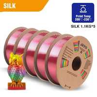 JAYO Tri-Colors PLA SILK 3D Філамент 1.75MM 1100грам
Ціна за 1000 грам