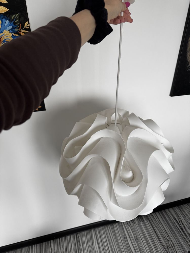 Lampa sufitowa i lampka nocna (zestaw)
