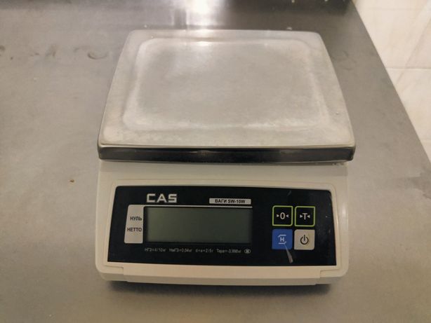 Весы CAS SW 10W, пыле и влагозащищеные