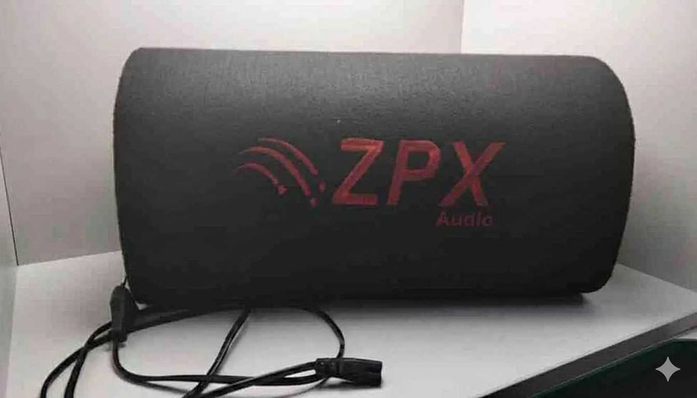 Активний сабвуфер для автомобіля 600Вт, Колонка бочка саб в машину