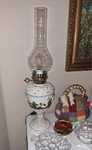 CapodiMonte włoska lampa