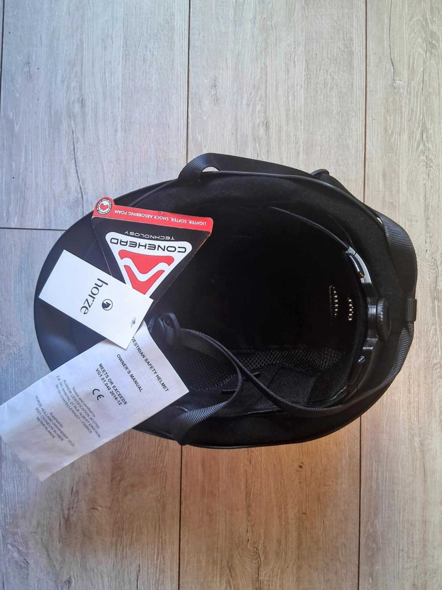 Kask jeździecki Horze Orbital z wentylacją VG1