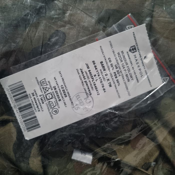 Mundur połowy rozmiar S/L