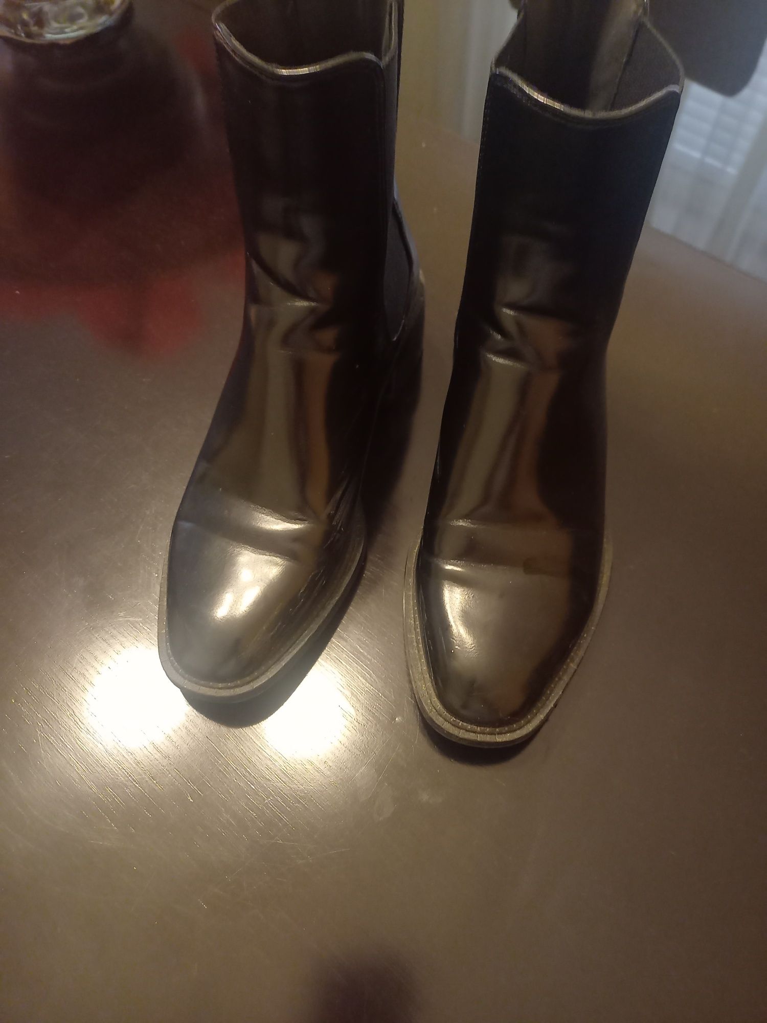 Botas pretas Zara