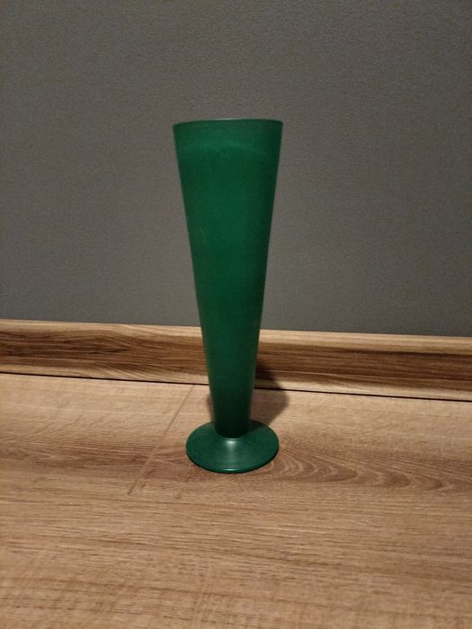 zielony wazon vintage