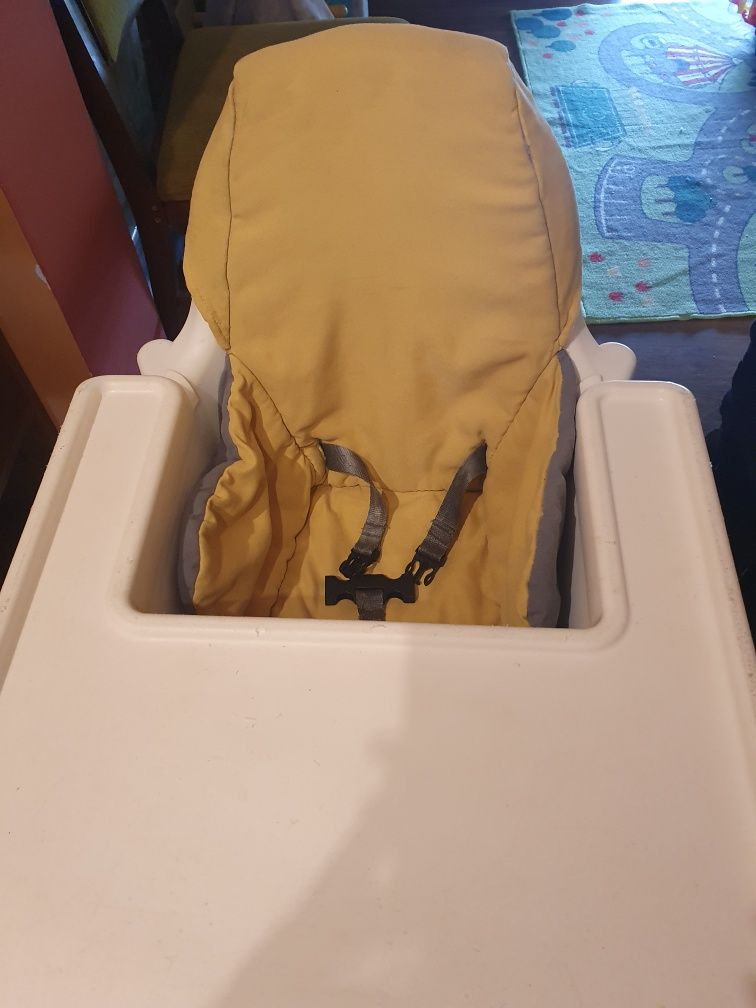 Krzesełko do karmienia Ikea Antilop z poduszką